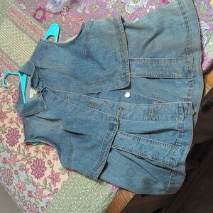 Denim vest